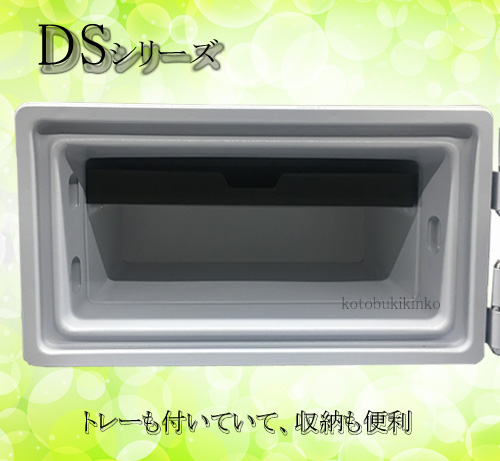 金庫 小型 家庭用 カギ式 耐火金庫 DS23-K1 ダイヤセーフ 安い